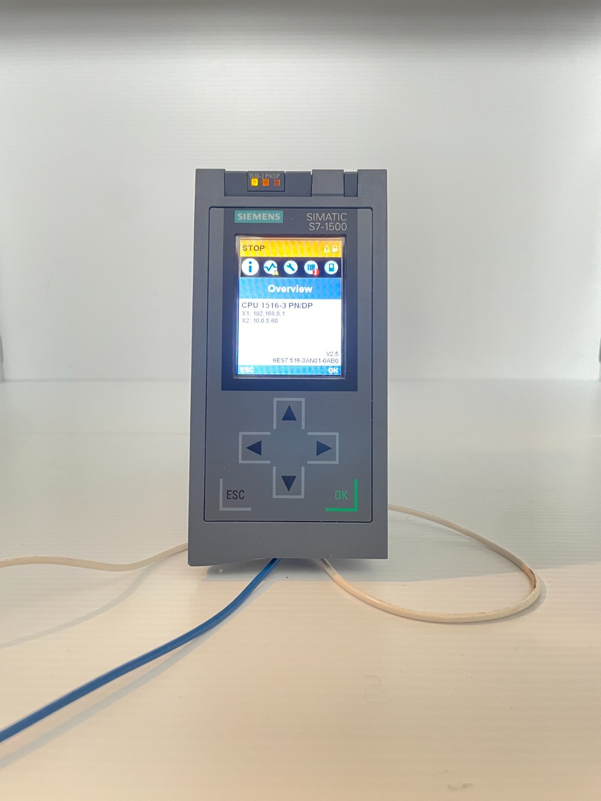 Siemens SIMATIC S7-1500 CPU 1516-3 PN/DP PLC