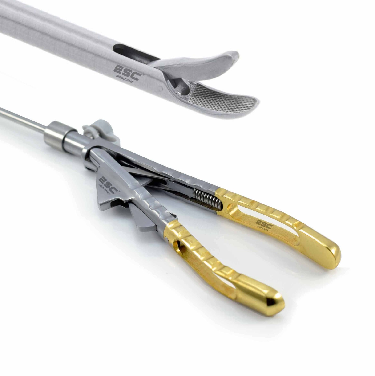 Laparoscopic Needle Holder Storz Type Forceps Curved Jaw Laparoscopy Instruments