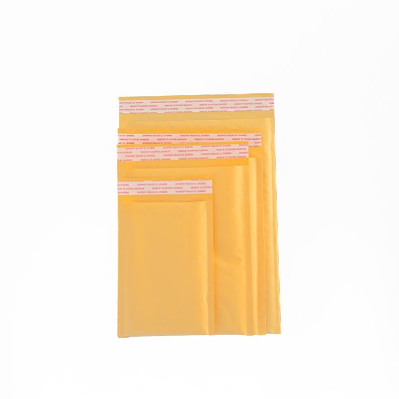 1Pc 4×8″ Self Seal Kraft Bubble Mailers Padded Envelopes Yellow Shipping Bags