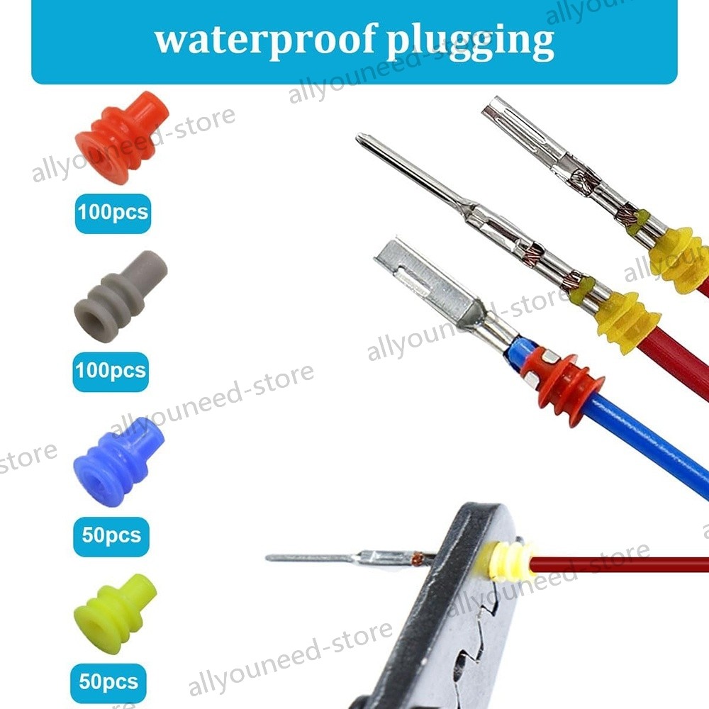 739Pcs Terminal Removal Tool Wire Seals Automotive Electrical Connector Pins Kit