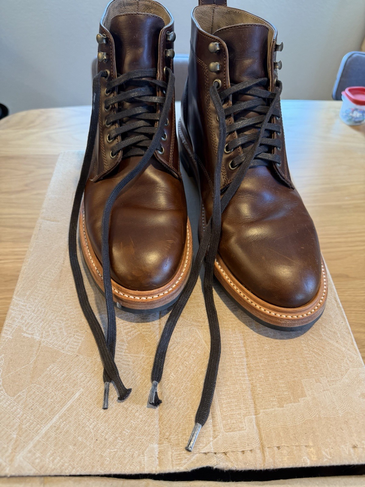 Taylor Stitch The Trench Boot in Whiskey Men’s 10.5