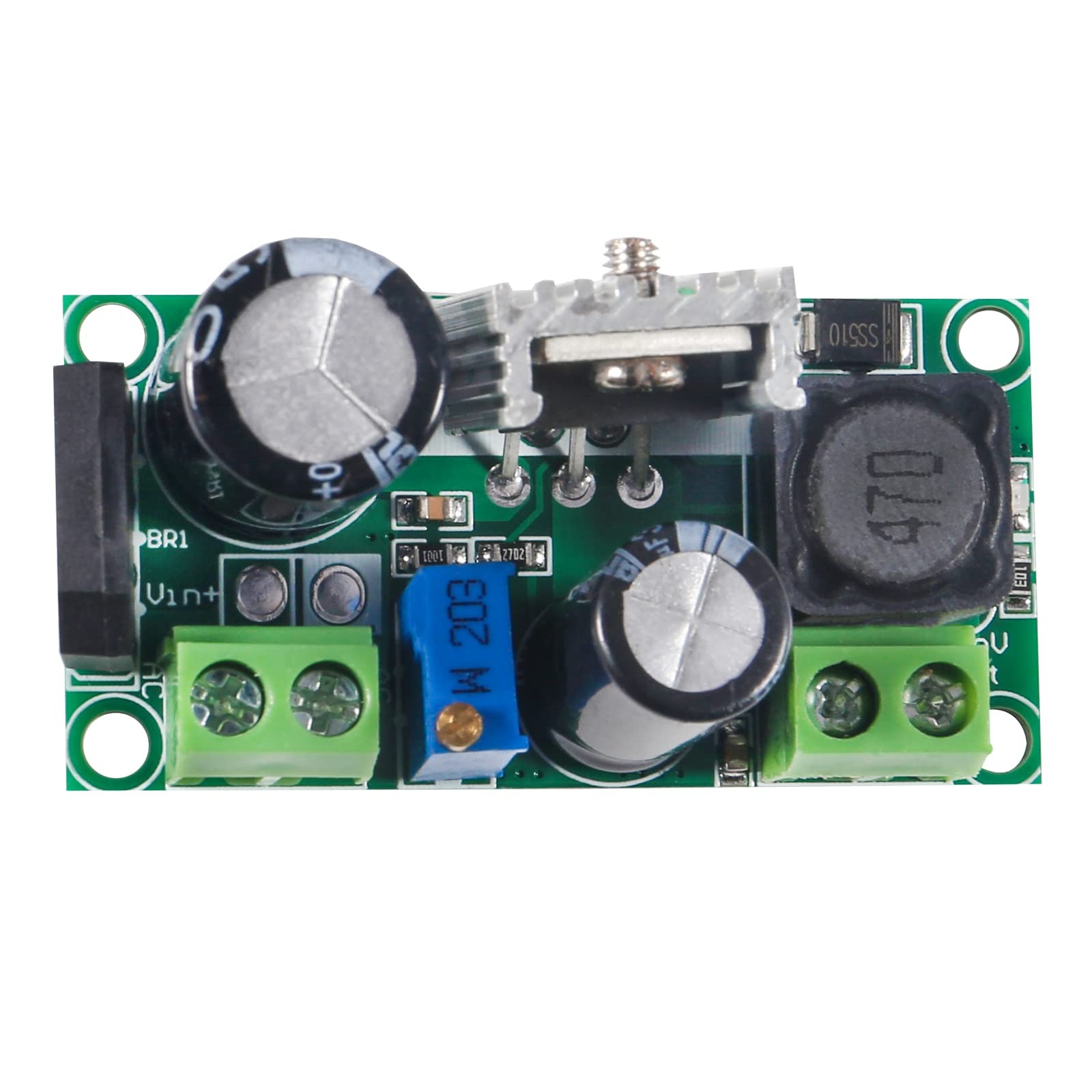 QCCAN 4PCS LM2596HV AC/DC to DC Step Down Buck Converter Module, Adjustable…