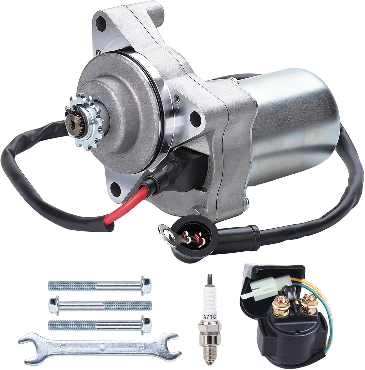 12 Teeth Starter Motor Starter Relay Solenoid for Tao Tao 125Cc