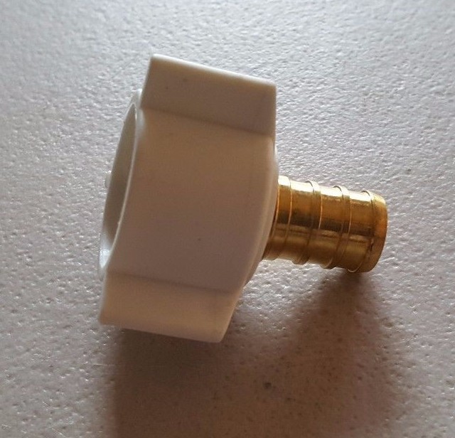100 Pcs. 1/2″ Pex X 1/2″ Female Swivel Adapter, 1/2 Pex Female Swivel 25-2-1=100