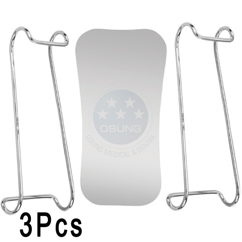 Photographic Intraoral Mouth Mirror with Retractors, Occlusal Small Pedo C-1009
