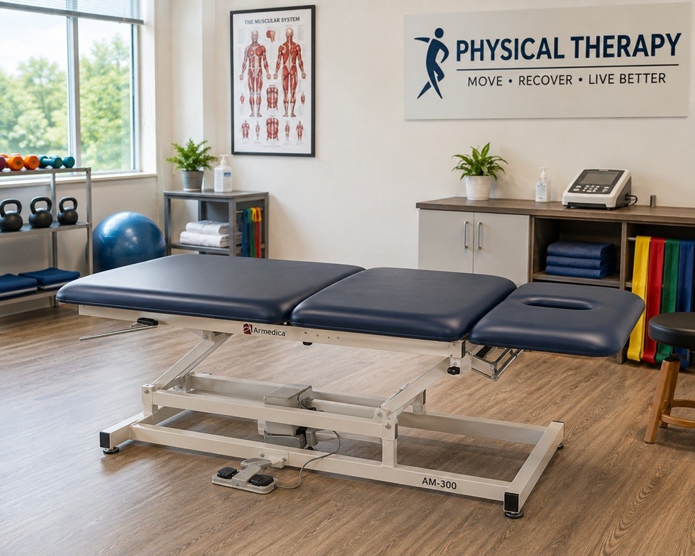 Physical Therapy, Rehabilitation Treatment Table Armedica AM 300 Made in the USA