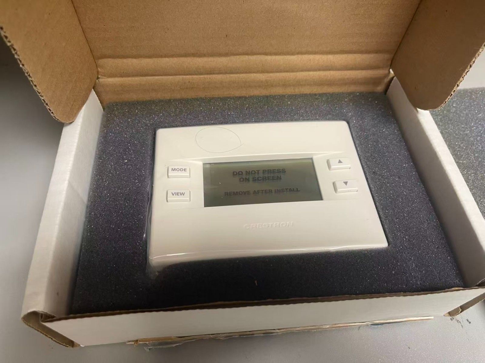 Crestron CHV-THSTATW HVAC Thermostat Control Module White NEW