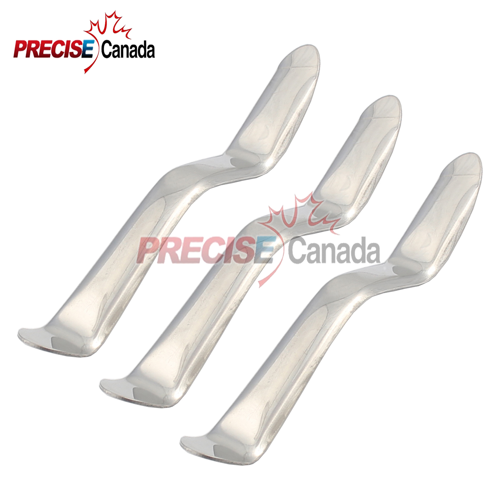 PRECISE CANADA 3 Pcs Minnesota Cheek Retractor Dental Surgical Instruments