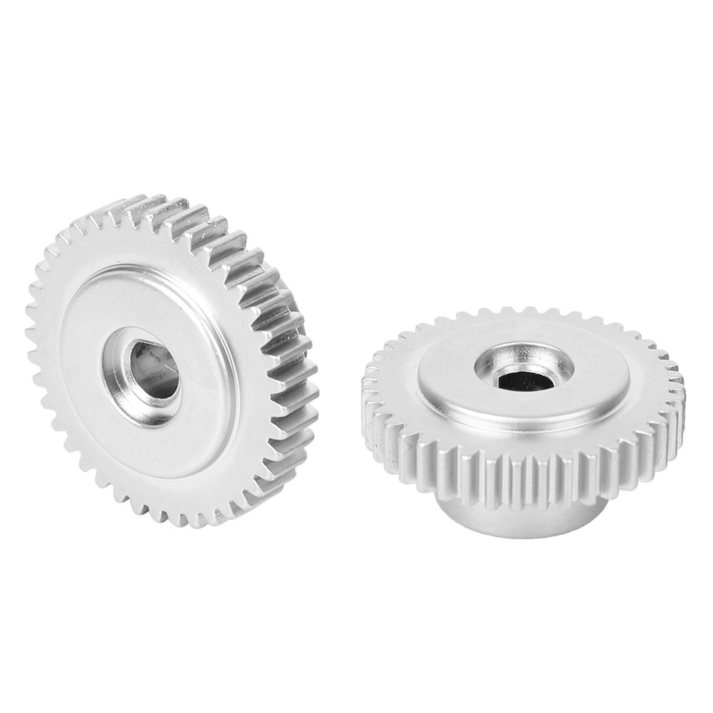 2Pcs Durable 40 Teeth D-Hole Gear For Robotics Metal Material Easy To Use