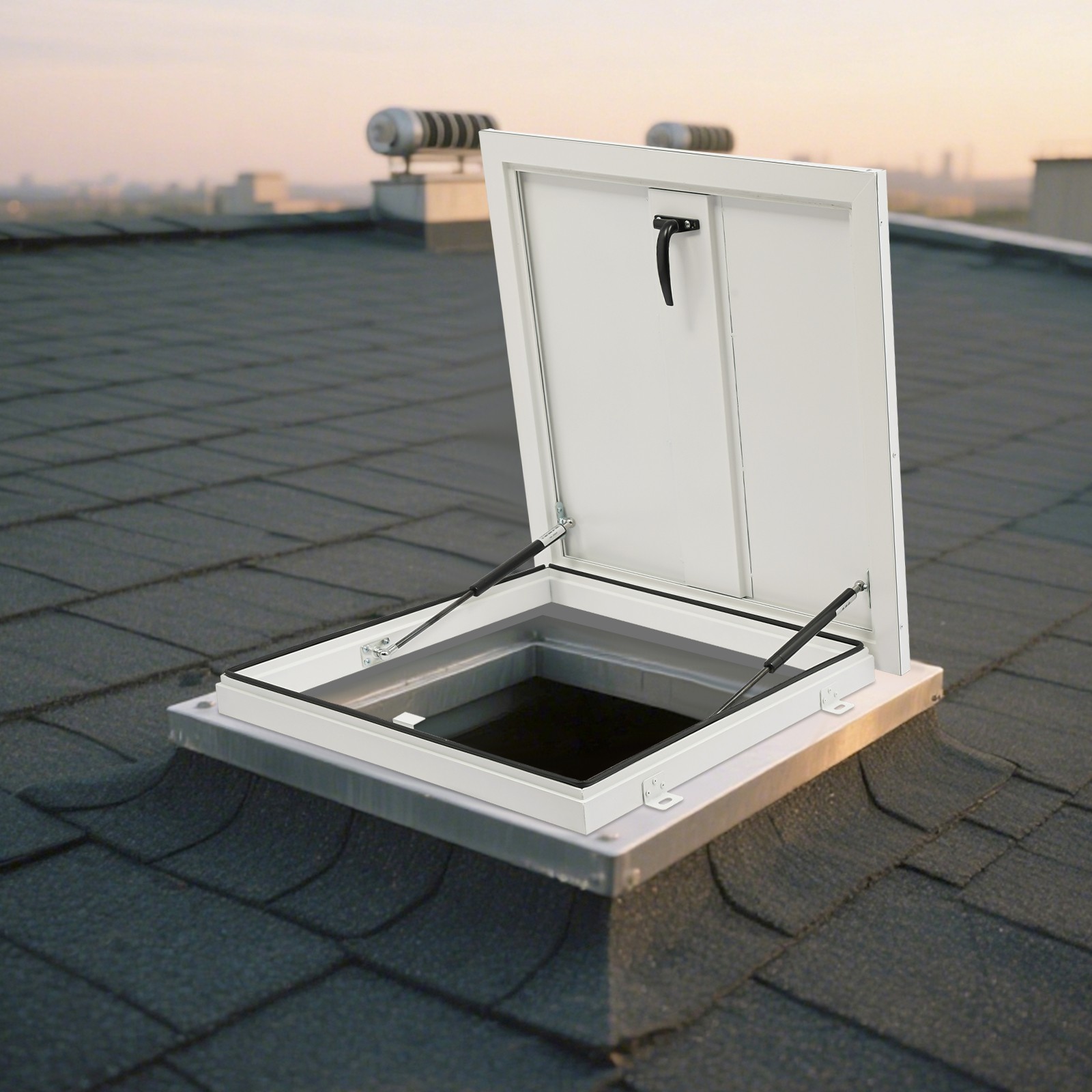 Roof Hatch Roof Security Door Roof Access Hatch Opening Angle 90° 50kg/110 lbs