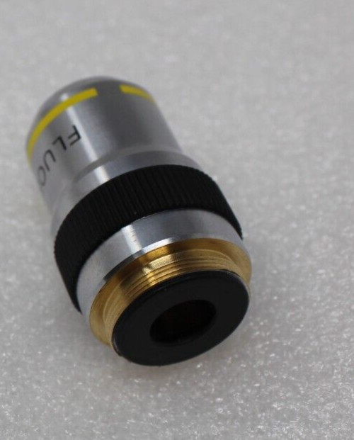 NEW AMSCOPE FLUOR 10 0.25 160/0.17 Microscope Objective Lens