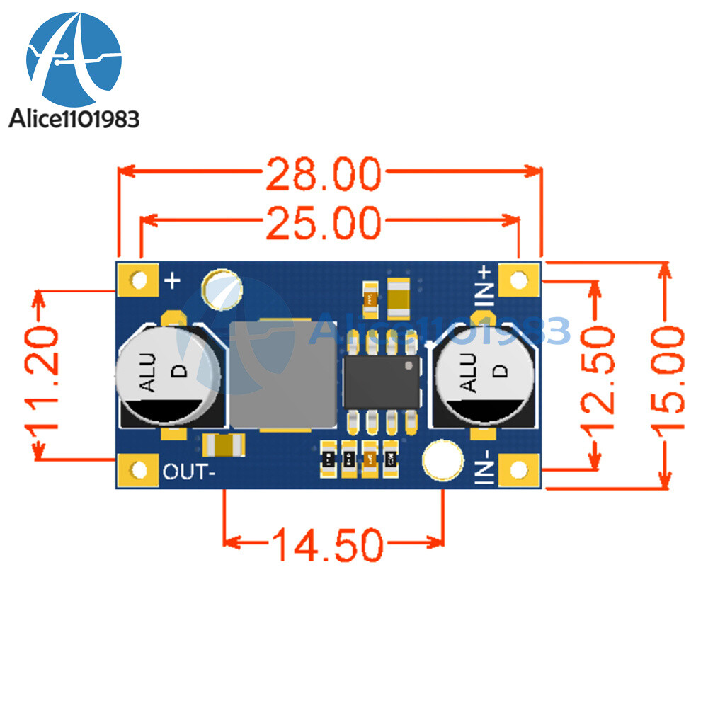 DC-DC 6V~30V to 5V 9V 12V Step-down Power Supply Module Mini Buck Module 3A