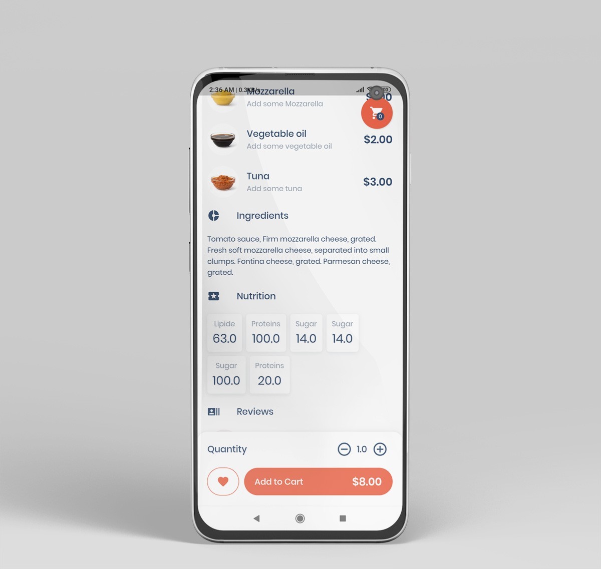 Food Delivery Flutter App | Android & iOS | PHP Laravel Admin Panel