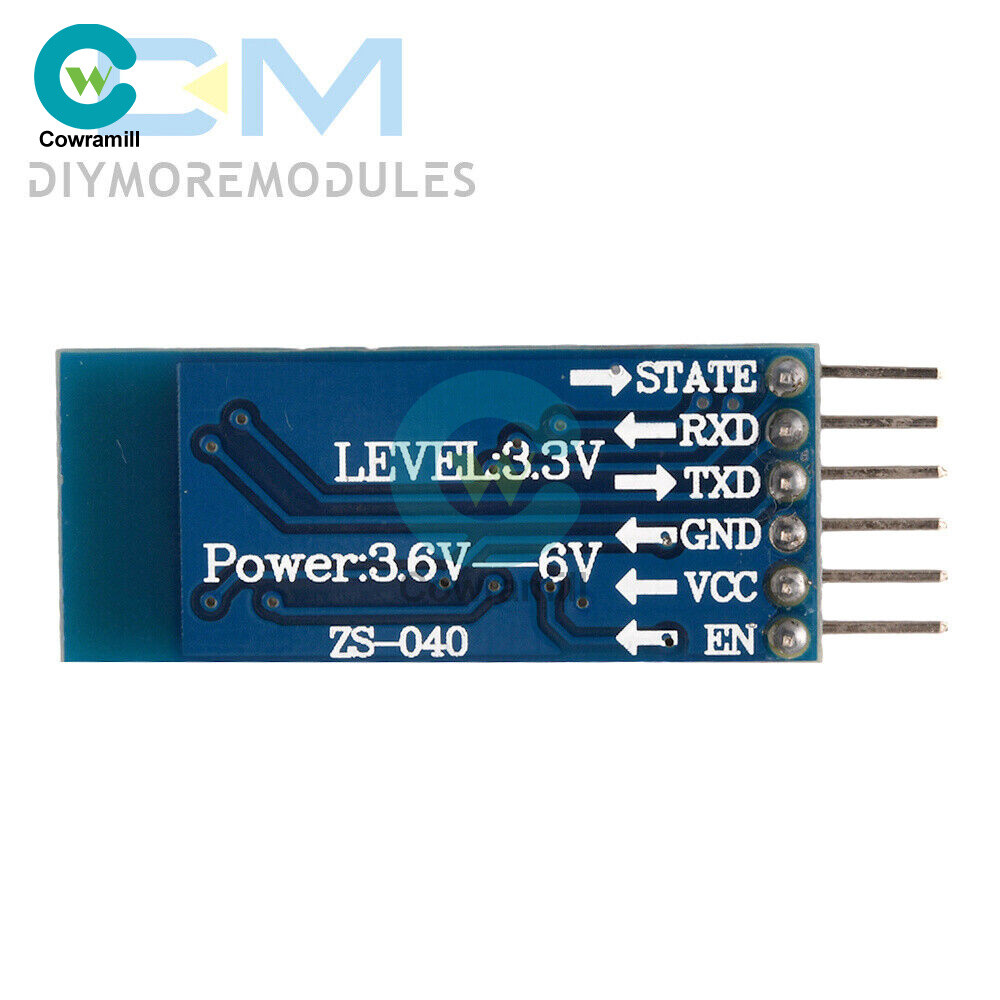HC-04 Bluetooth Module BLE5.0 Serial Port Module w/ Bottom Welding Needle Board