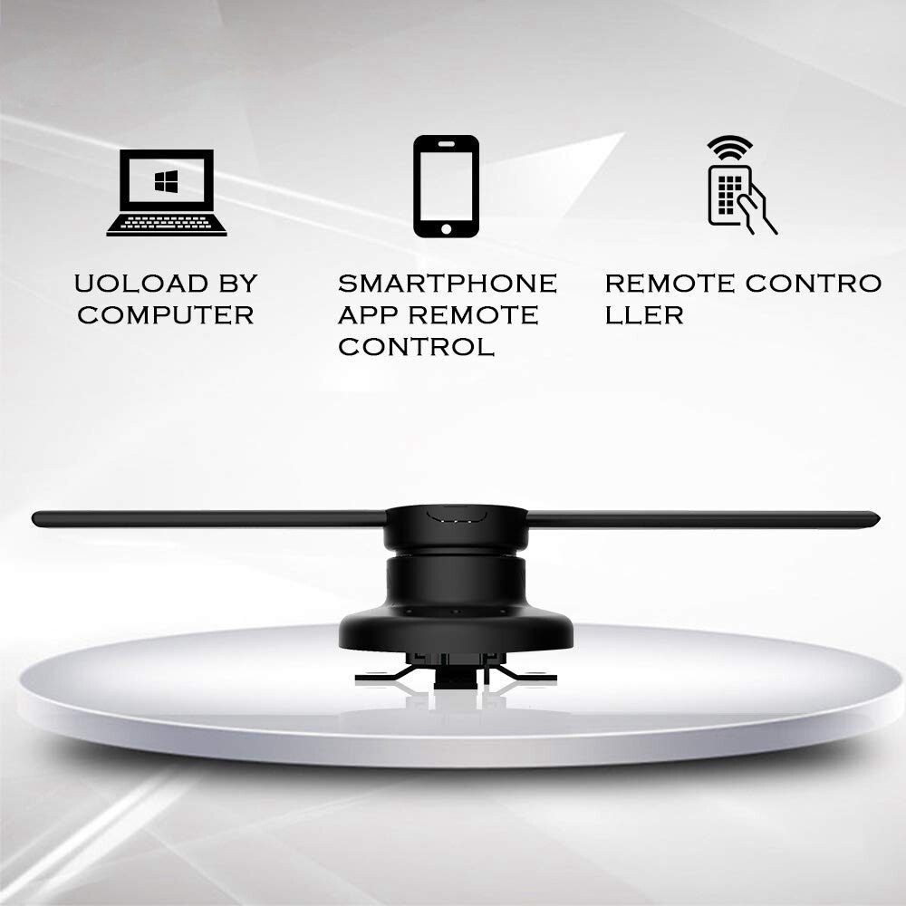 Christmas 3D Holographic Projector Wifi Hologram Fan ghost hologram Projection
