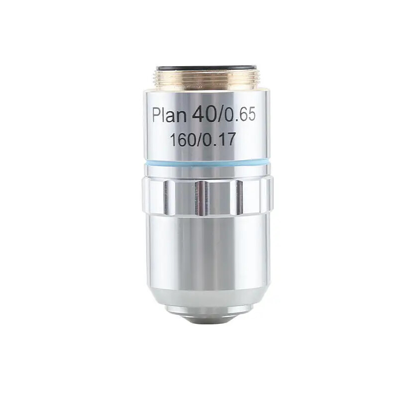 RMS Thread Plan Achromatic Objective Lens 4X 10X 40X 100X 20.3mm