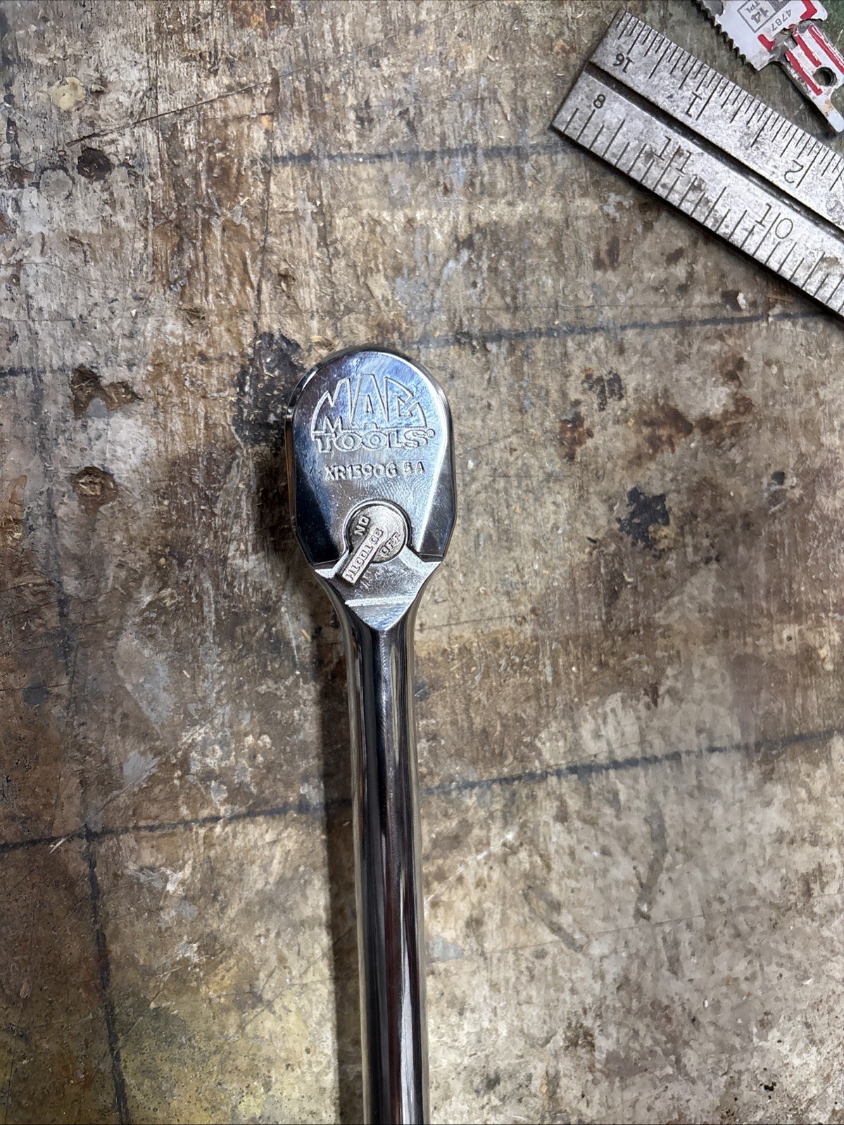MAC Tools XR1390G 3/8 Long Ratchet Red New
