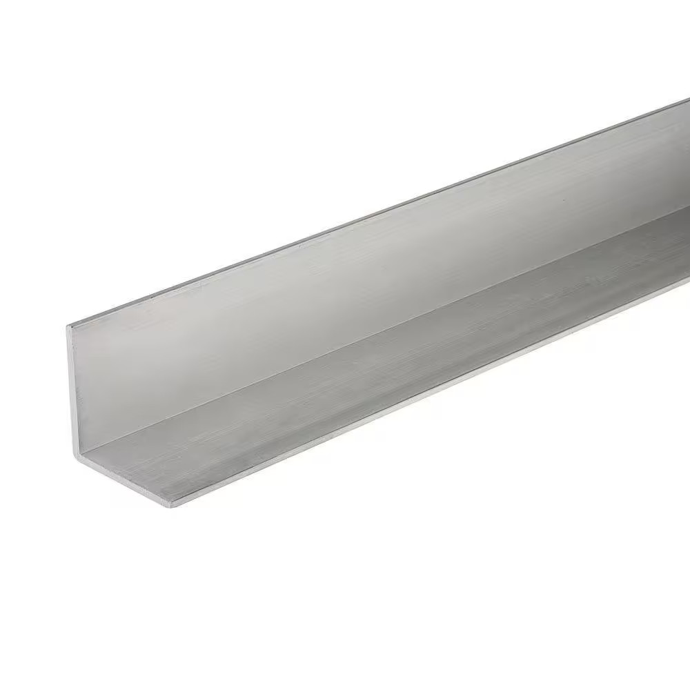 1 in. x 8 ft. – 1/16 in. Thick Aluminum Angle