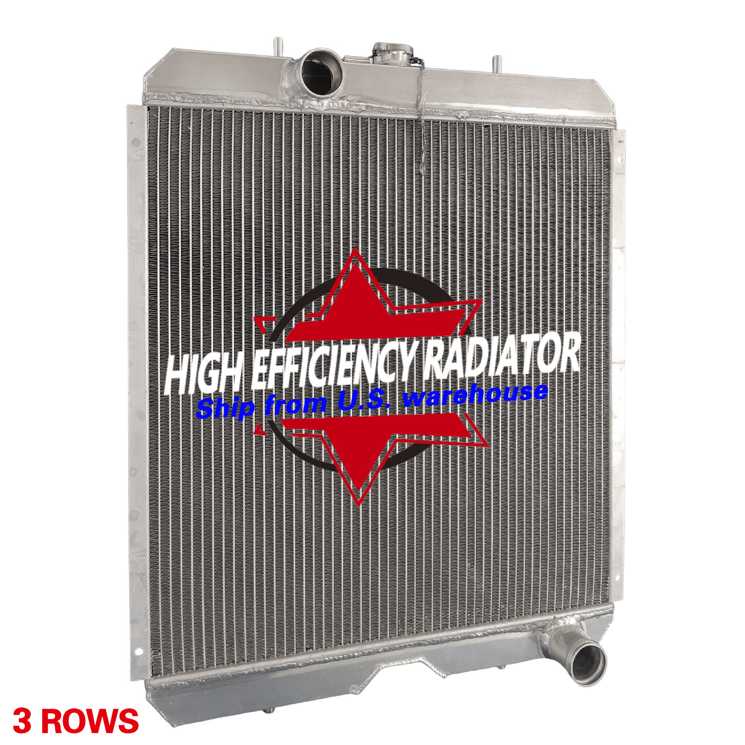 87013856 Radiator 4 Row Fit Case 430 450 420 440 410/ New Holland C175 L185/L180