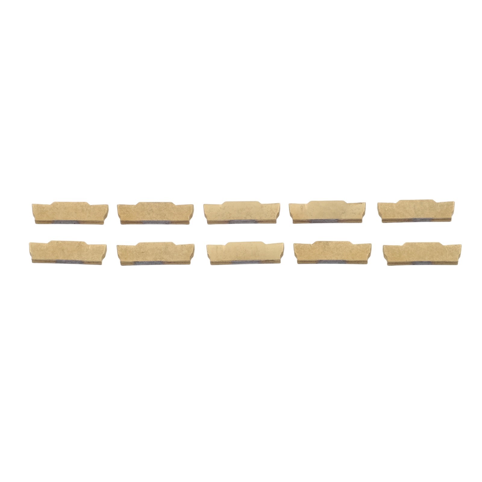 Upgrade Your Grooving Tool with 10PCS Carbide Insert High Quality Material