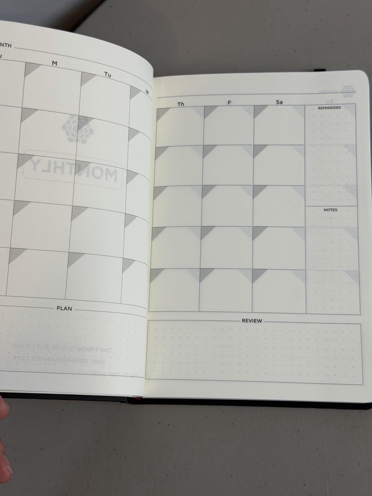 Panda Planner Cossa Planner Daily Monthly Weekly Undated Lot of 2
