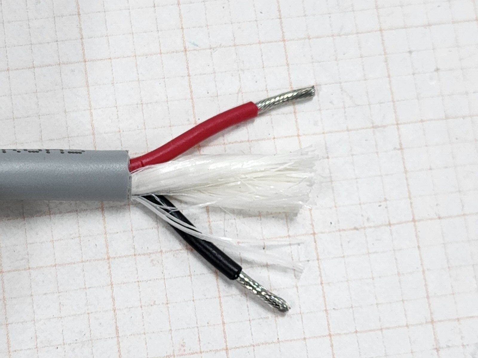 Alpha Wire 79019 16/2C EcoFlex Twist Pair mPPE 600V Control Cable Gray /10ft