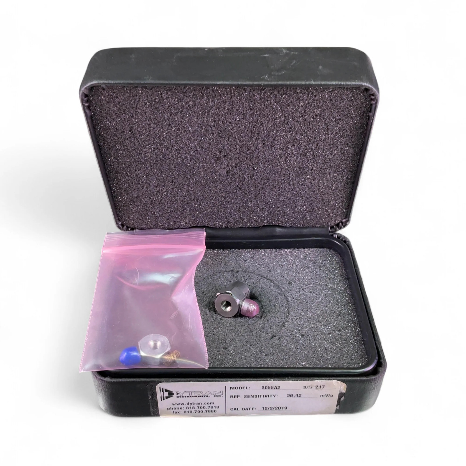 Dytran Single Axis +-50g 96.42mV/g Piezoelectric IEPE Accelerometer 3055A2