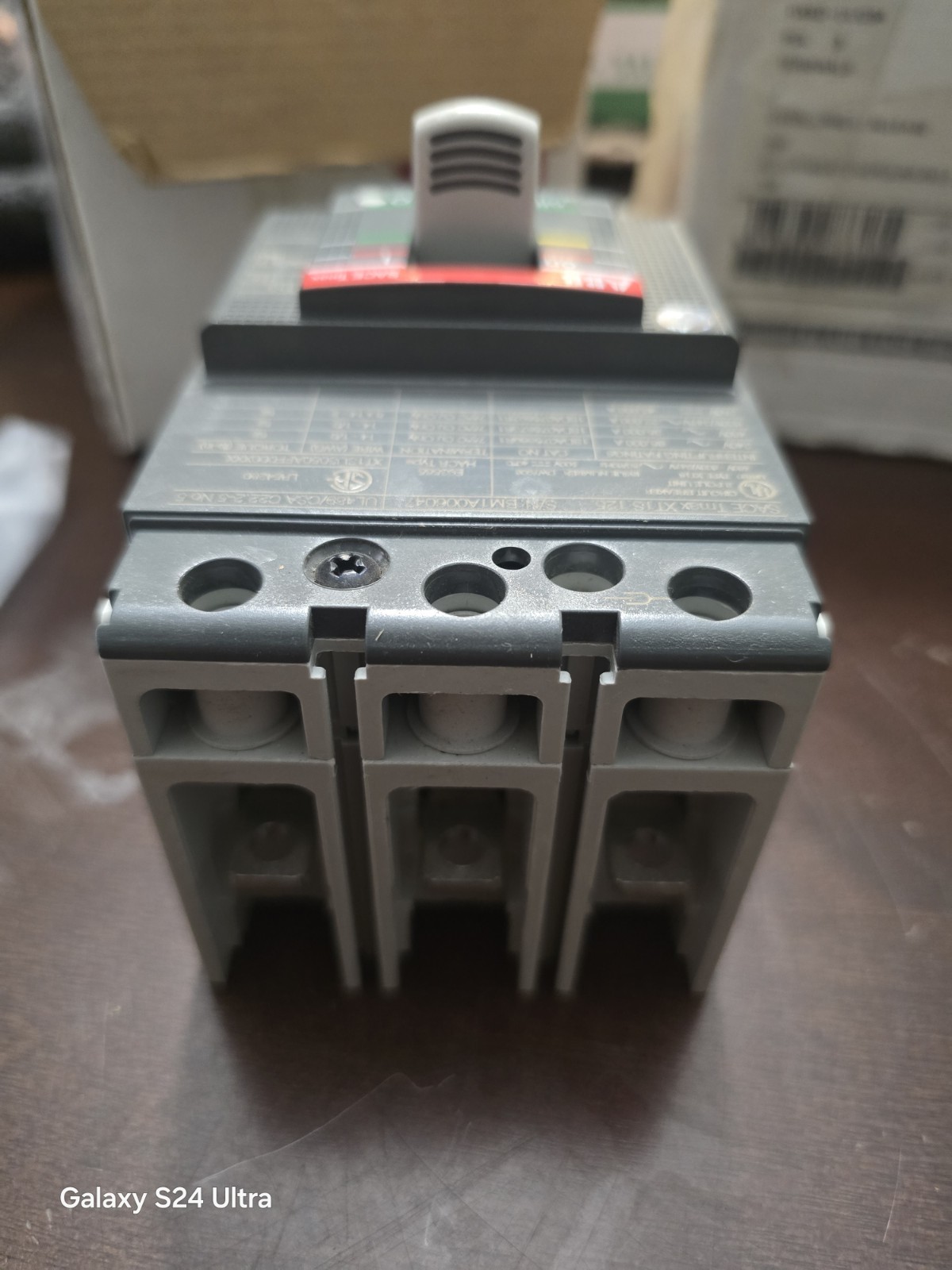 NEW ABB XT1NU3050AAA000XXX SACE TMAX CIRCUIT BREAKER 3P 50 A 600V