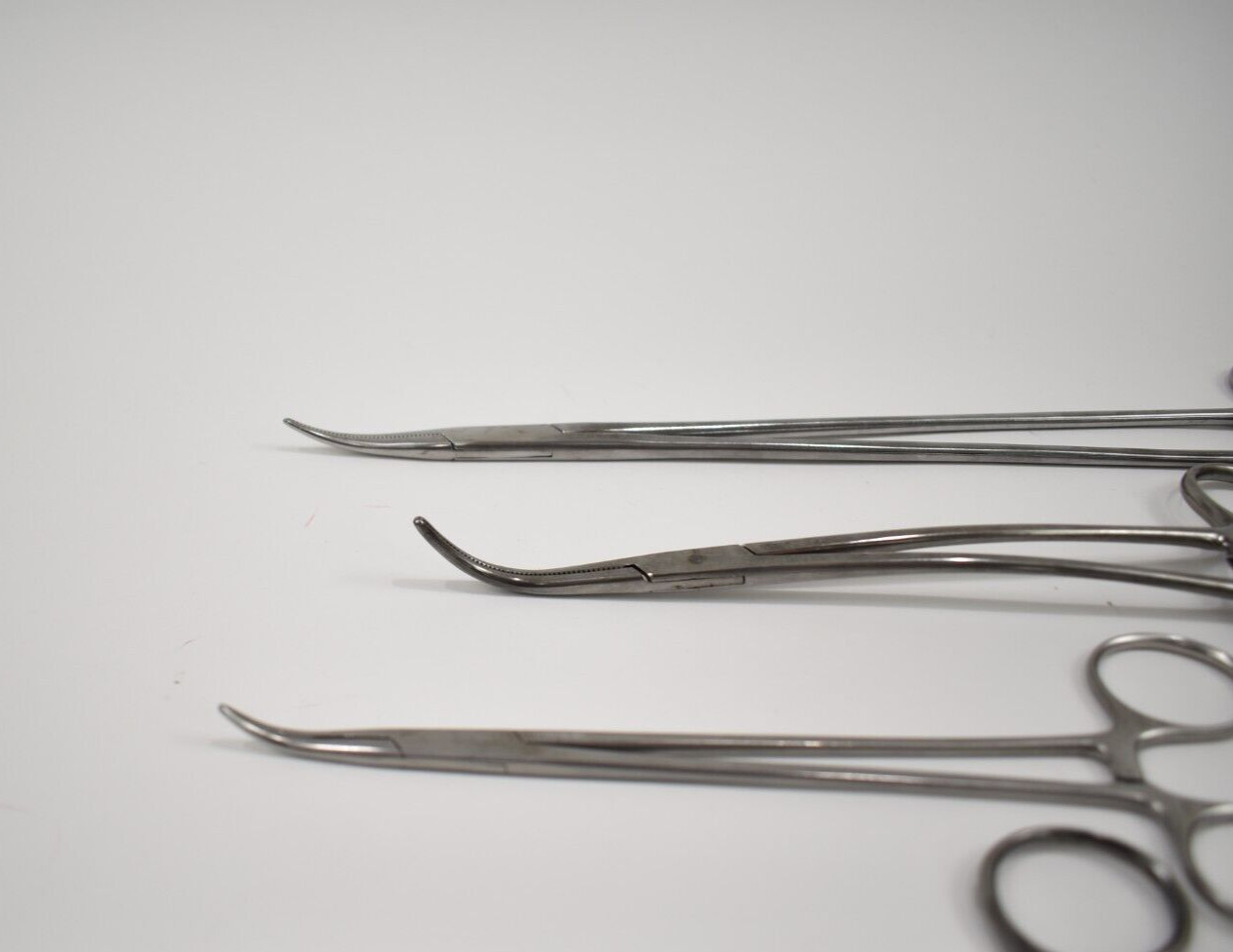 QTY 6: V. Mueller Surgical Medical Instruments Various Sized Forceps As Listed