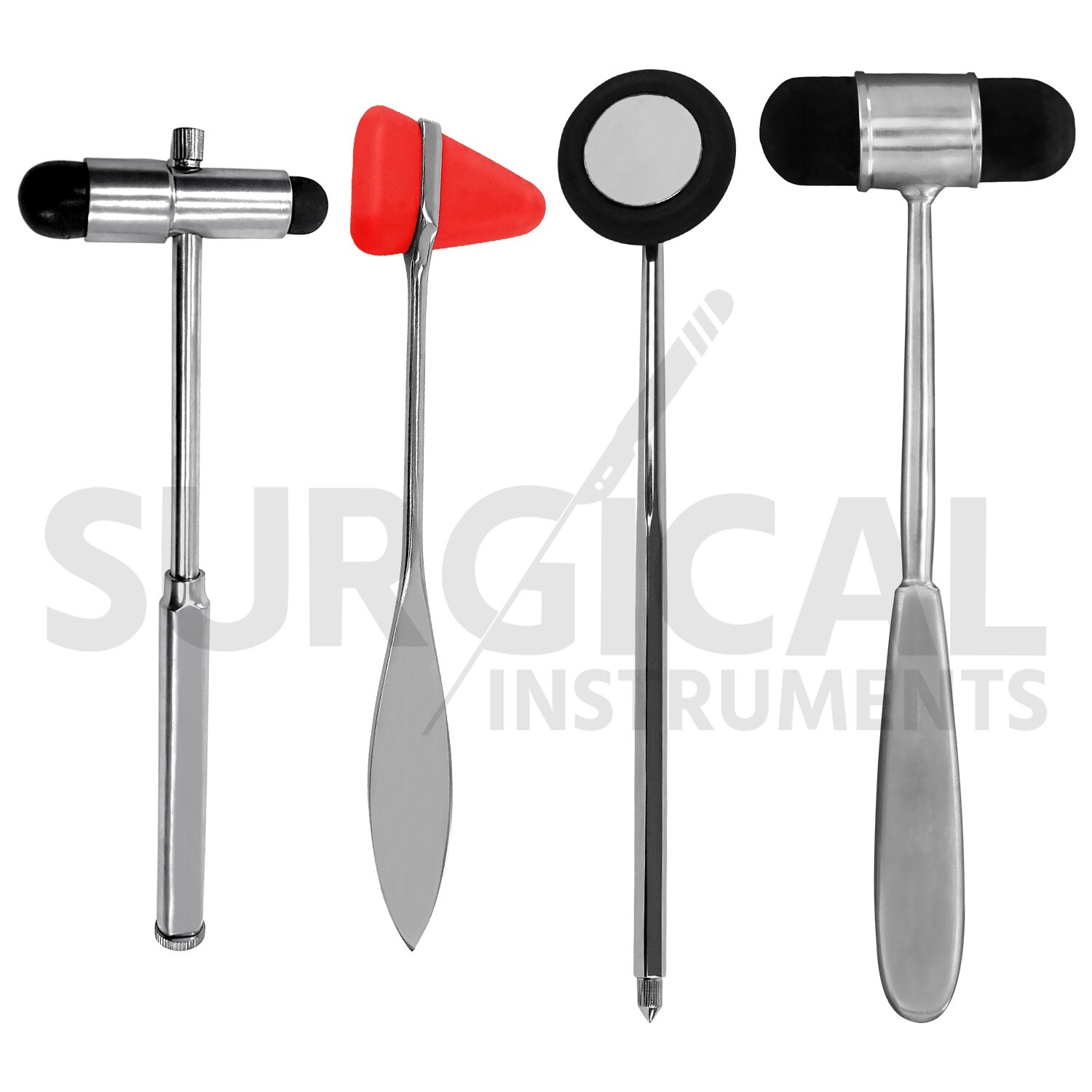 4 Neurological Hammer Diagnostic Set Chiropractic Physical Therapy German Grade