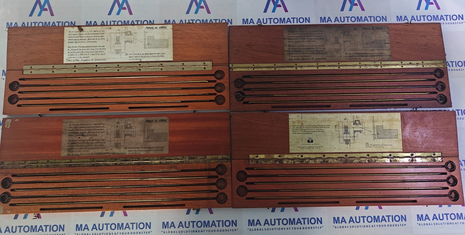 VIGGO A KJAER 49991 0.05-0.35 mm BEARING FEELER GAUGE SET