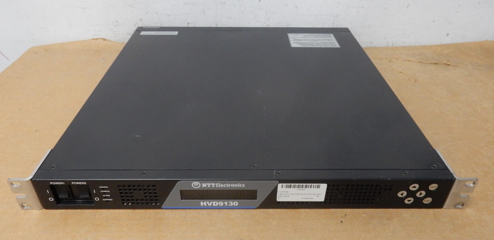 NTT HVD9130 10bit 4:2:2 H.264/AVC & MPEG-2 Decoder – Unit Only