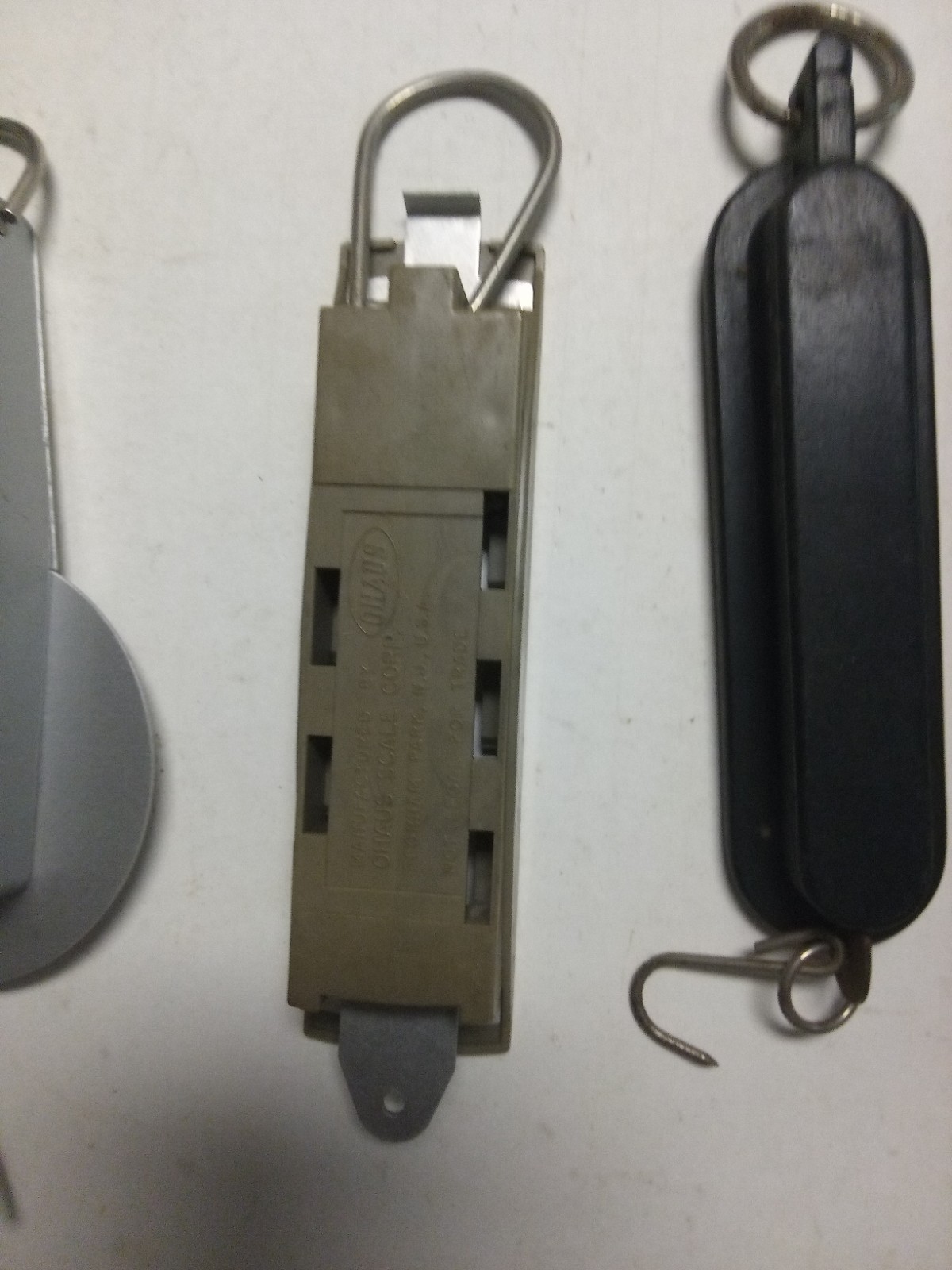 5 Different Hanging Spring Scales,Ohaus,Welch,Milvay,Grams/Ounces,School Surplus
