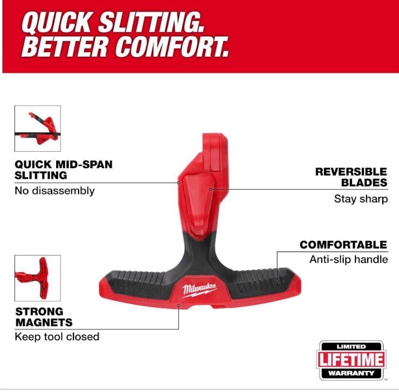 Milwaukee 48-22-3015 Fiber Optic Drop Cable Slitter