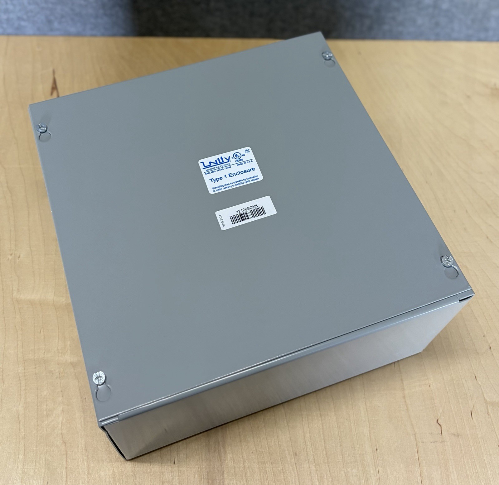 Unity Type 1 Electrical Enclosure 12x12x6 Steel Control Box UL Listed 12″ x 12″