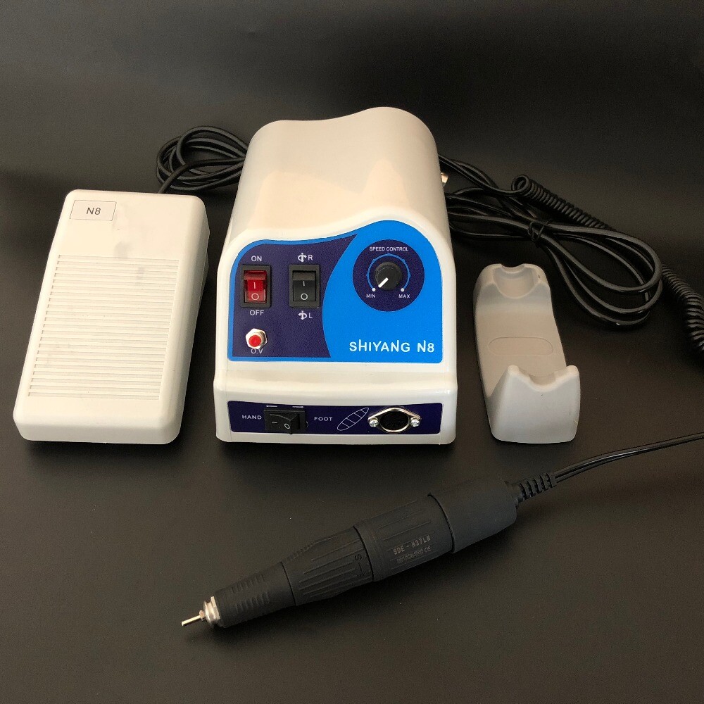 45000rpm Dental Lab Micro Motor Micromotor SHIYANG N8 + Handpiece H37LN US STOCK