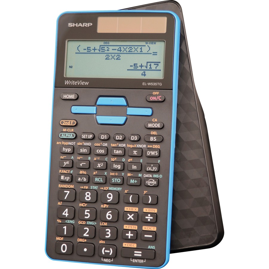 SHARP EL-W535TG – Black/Blue
