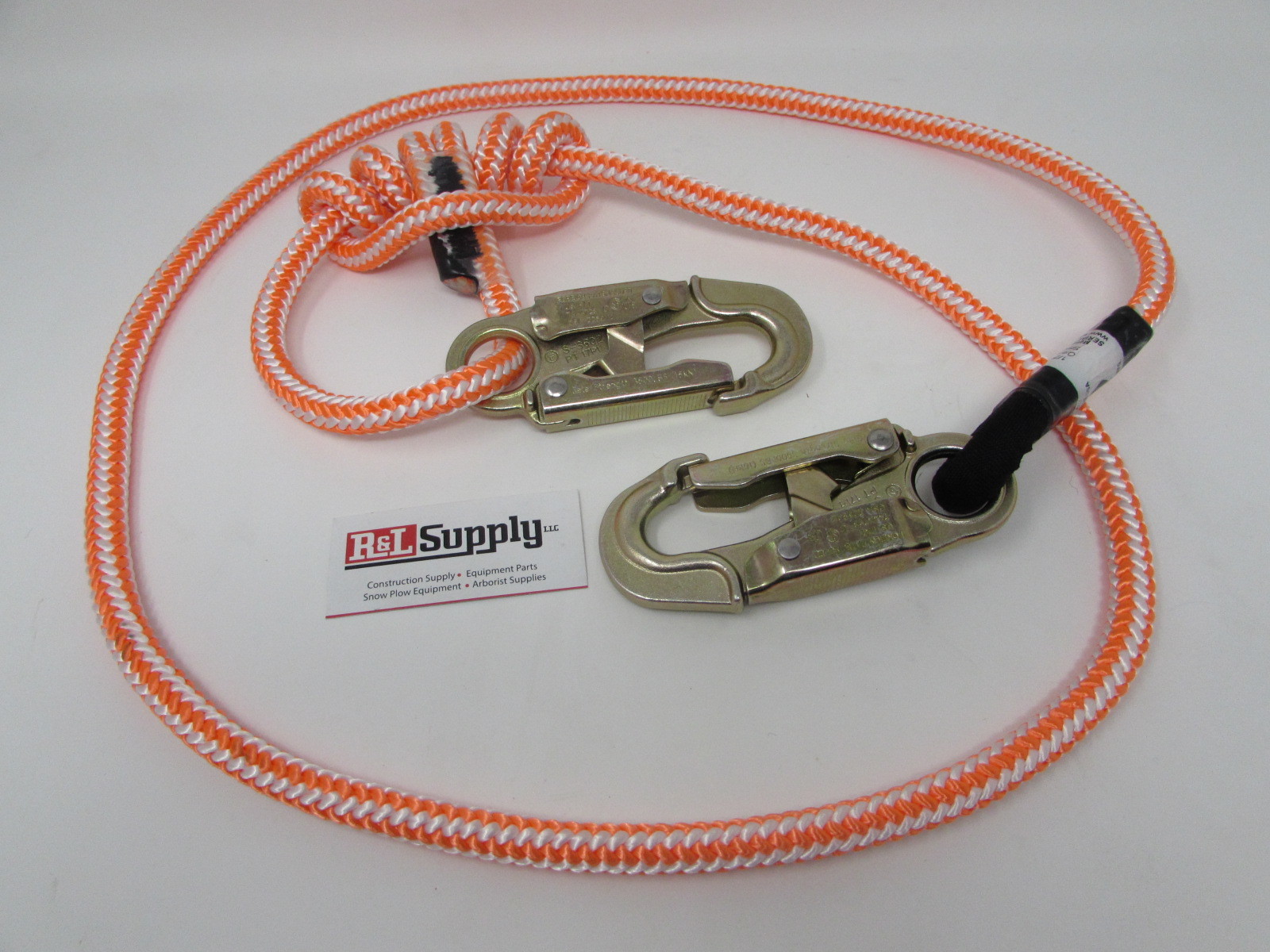 ARBORIST SPYDER CLIMB RIGHT 1/2″ 4FT-7FT 16 STRAND ROPE LANYARD – DBL LOCK ANSI