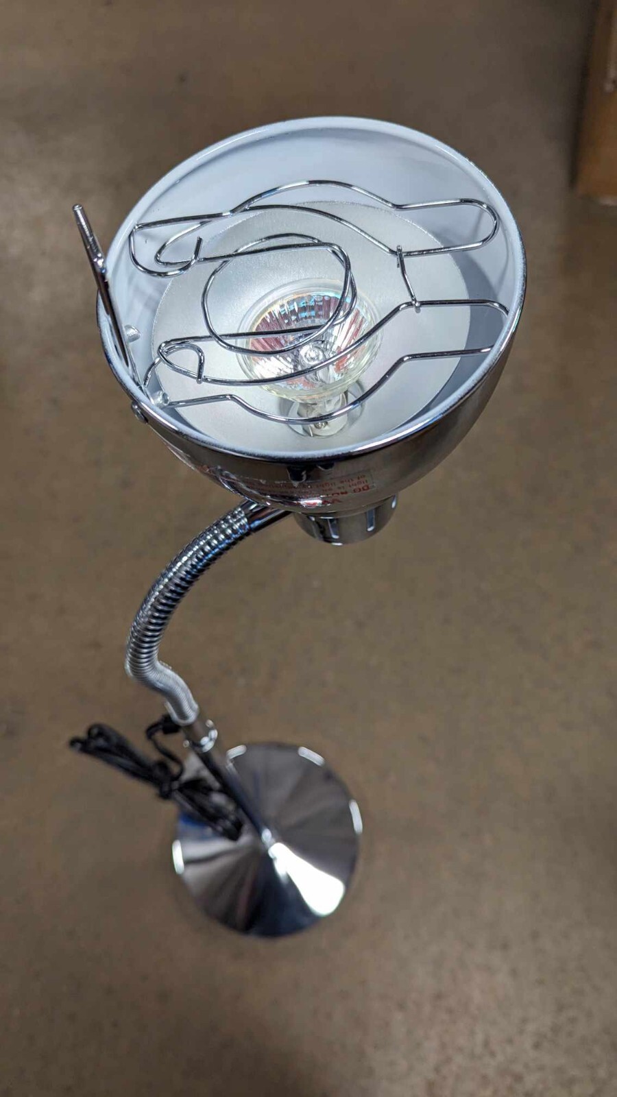 GRAFCO Gooseneck Exam Lamp Chrome With weighted Base 1696 NEW