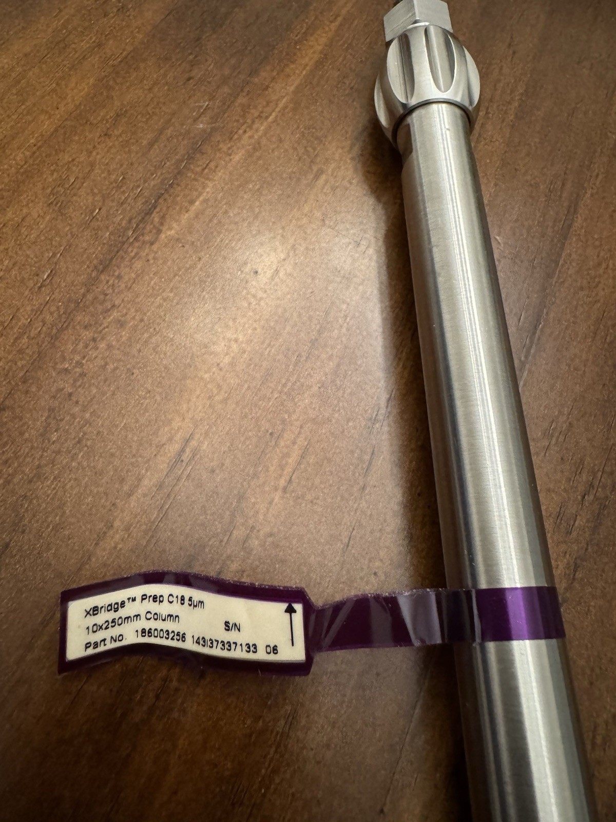 HPLC column Waters XBridge Prep C18, 5 um, 10x250mm, Used One