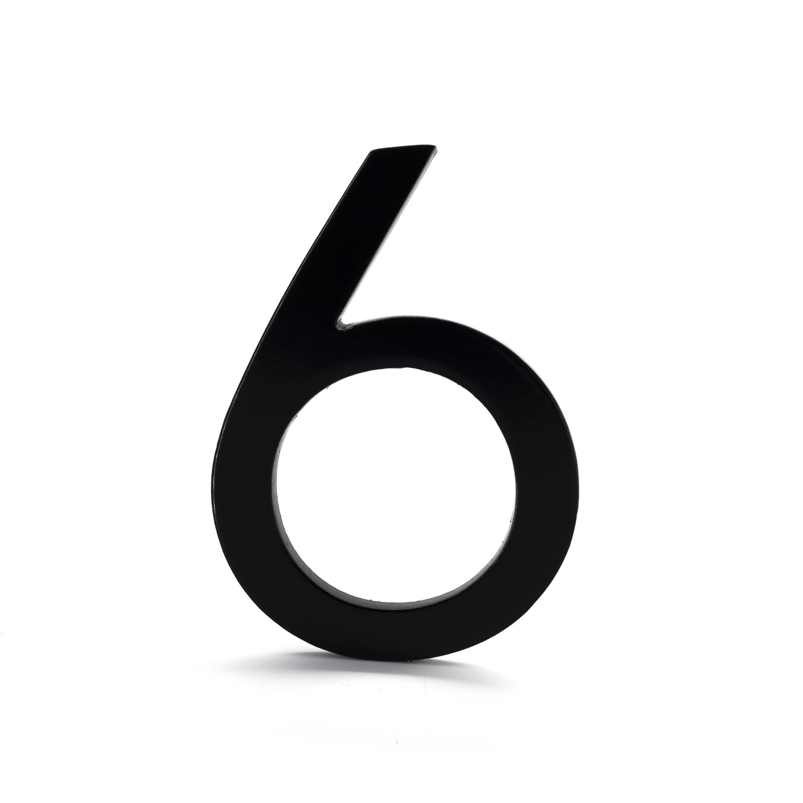 Montague Metal Products MHN-08-6-F-BK1 Floating House Number, 8″ x 5.81″ x 0….