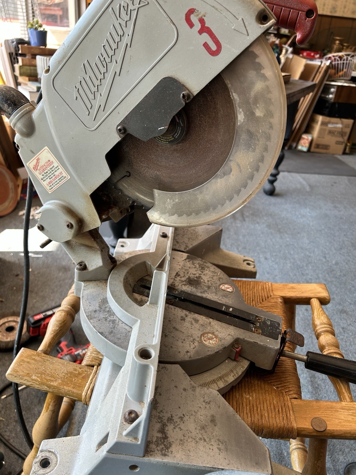 Milwaukee Magnum 15 Amps Corded 6490 10”Mitre Saw