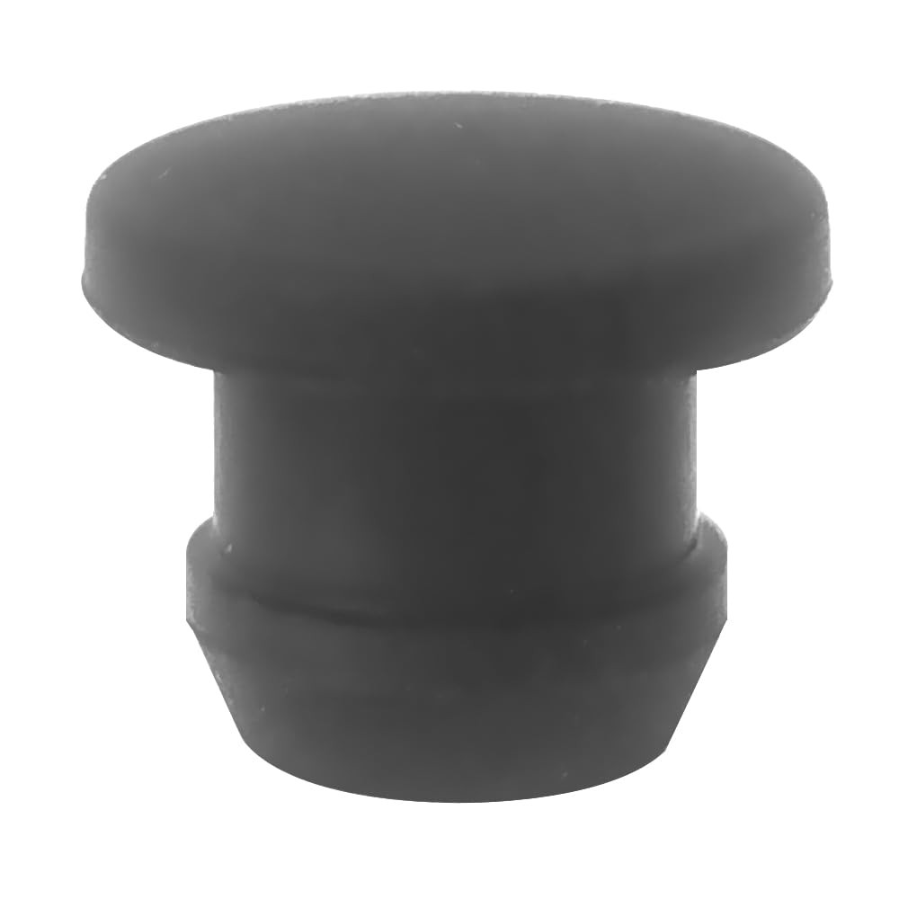 Rubber Plugs, Waterproof & Sealing, 6mm/0.24 Inch Diameter Black – 20 Pack