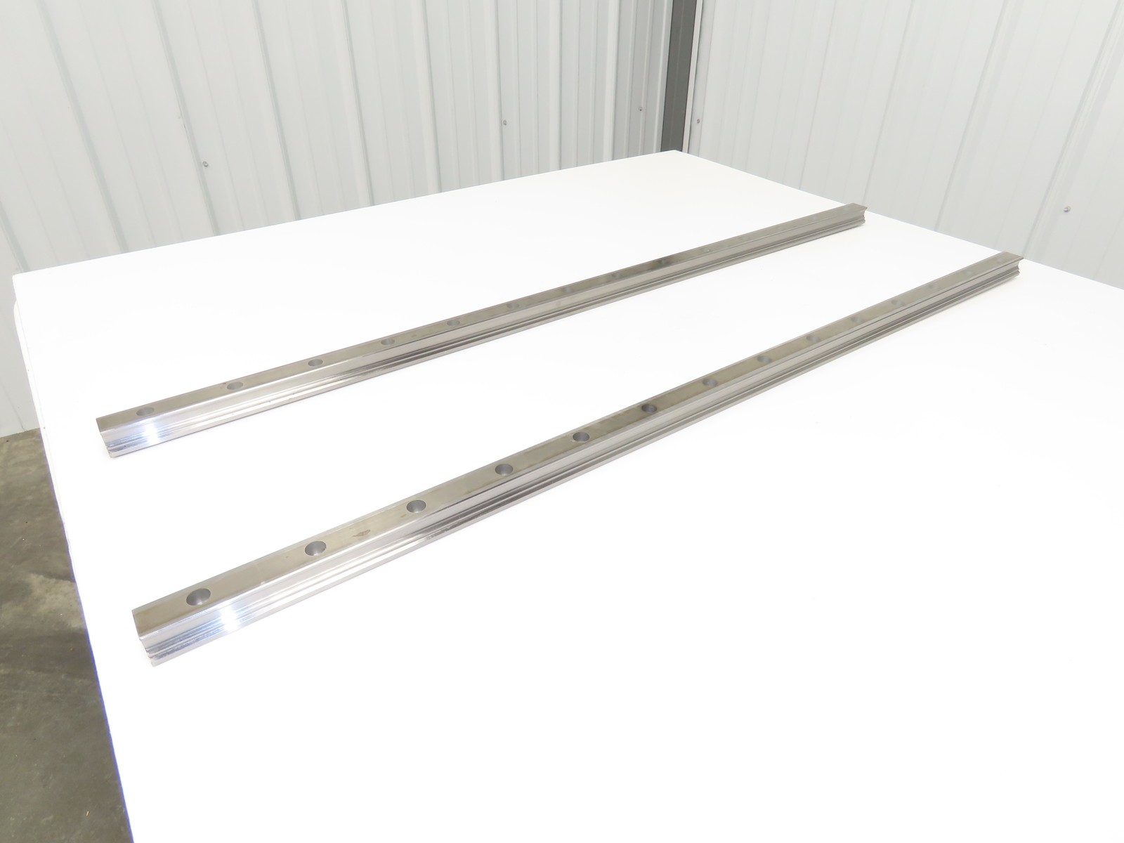 INA TKVD35G3HJ/1118-39/39 Linear Bearing Guide Rail 34mm x 1118mm 44″L Lot of 2