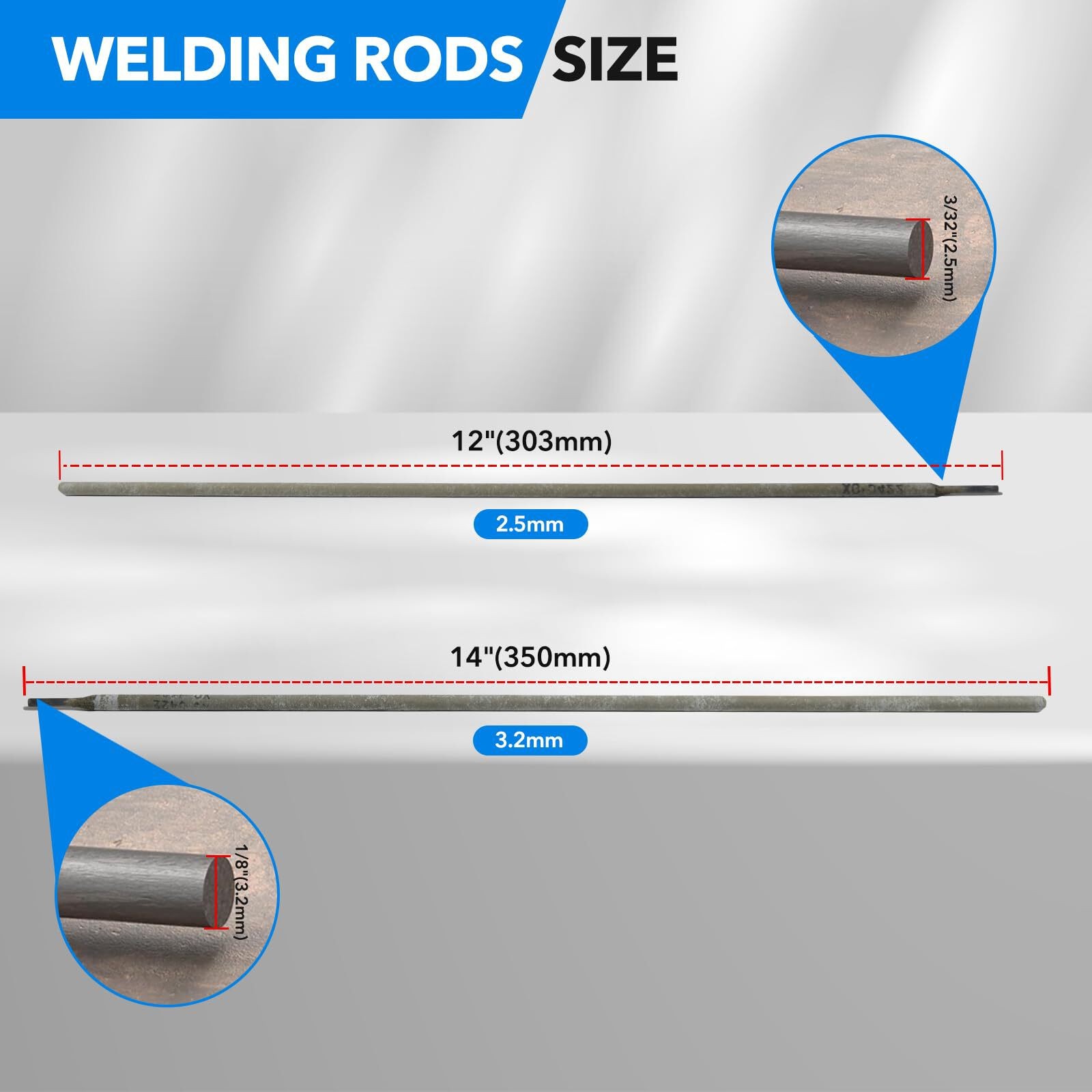 YesRight 1/8″ Stick Welding Electrode Rods J422 Carbon Steel Welding Rod for Wel