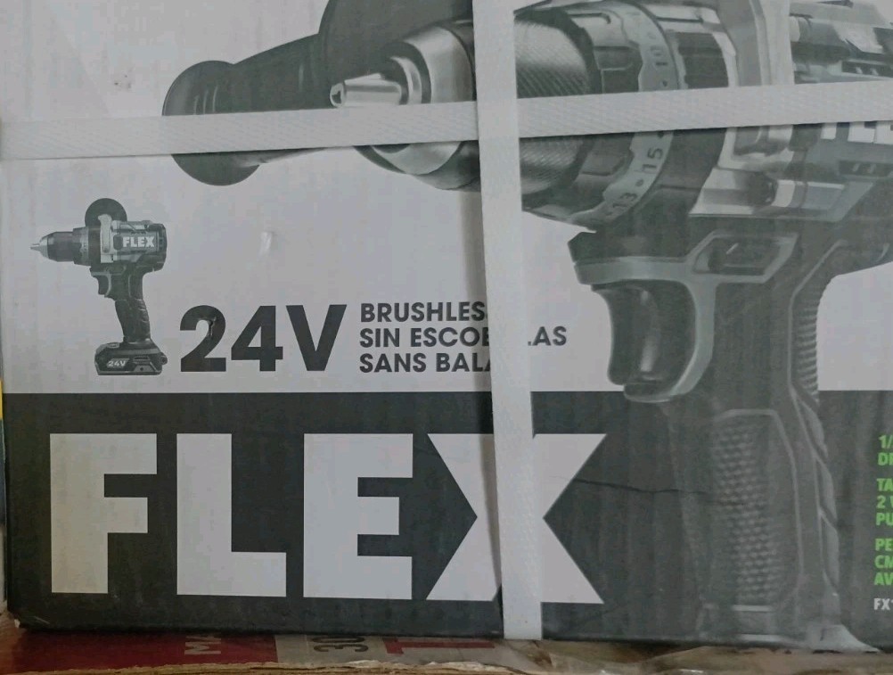 FLEX 24V Brushless 1/2″ Hammer Drill 1400 In-Lbs Torque FX1271T-Z