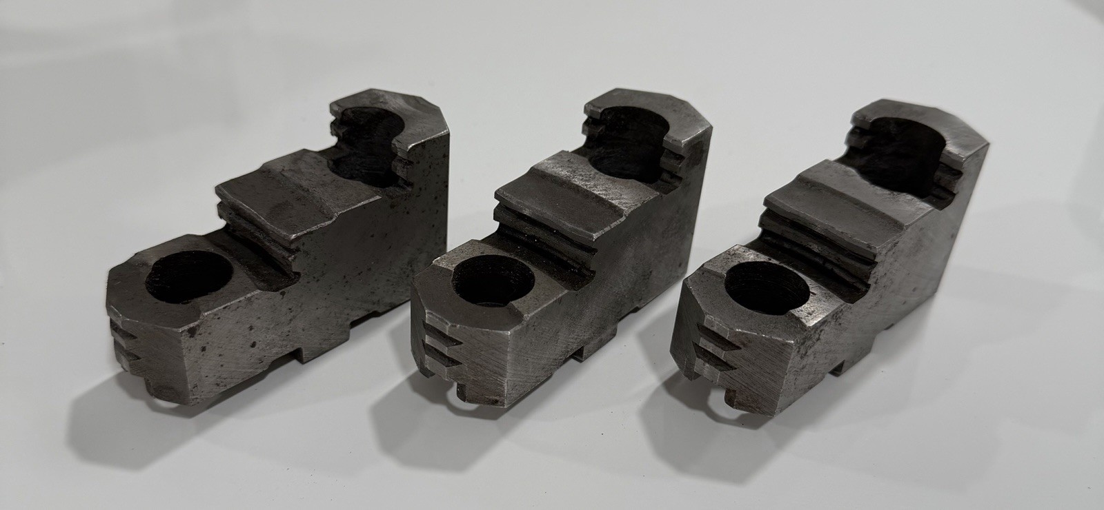 BISON 7-883-308 8″ Chuck Jaw Lathe Chuck Top Jaws – Set of 3