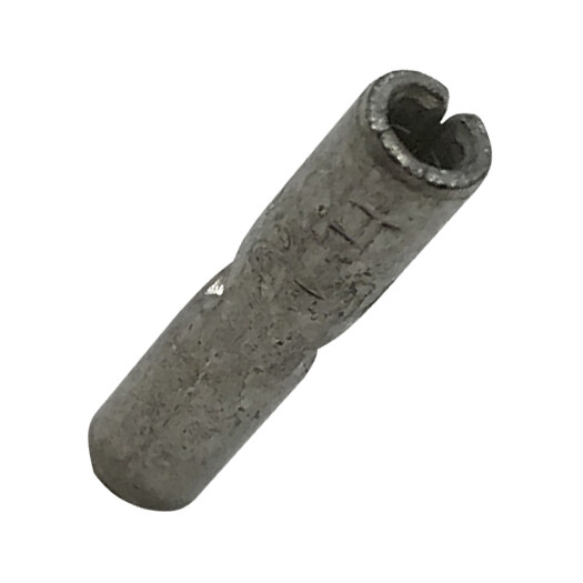 (100) Non-Insulated 22-18 Gauge Uninsulated Butt Splice Connector Wire Terminal