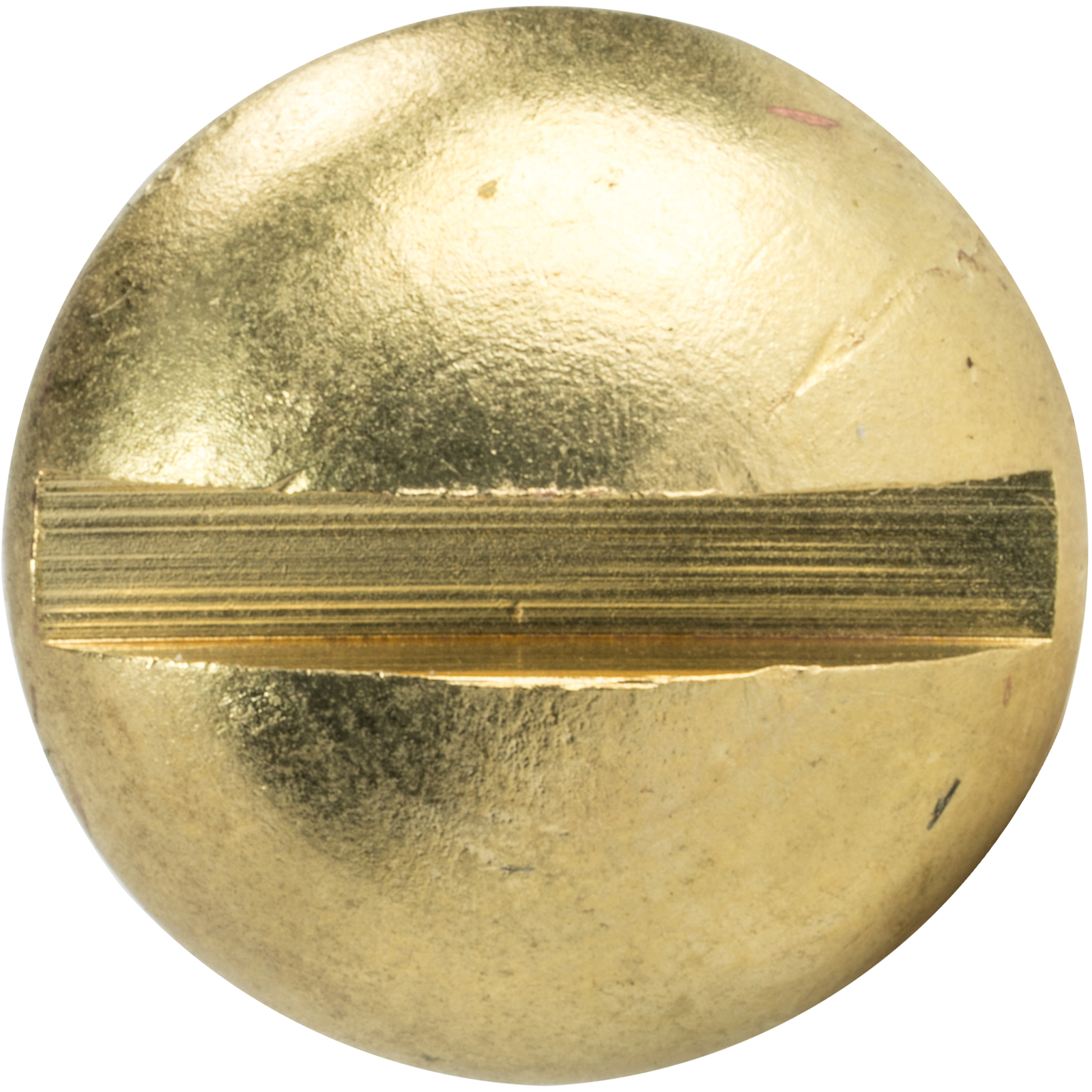 #3 x 3/8″ Brass Round Head Wood Screws Slotted Drive Qty 100