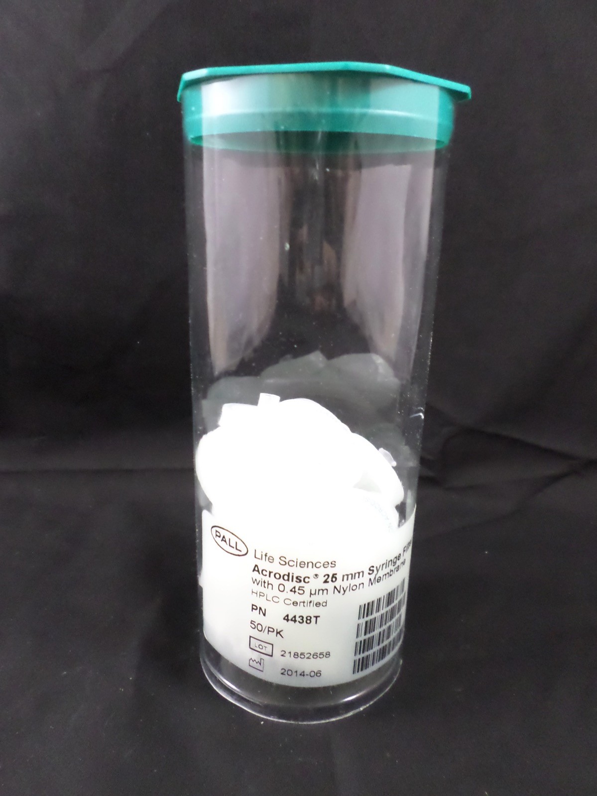 ACRODISC Plastic 25mm Syringe Filter with 0.45μm Nylon Membrane 4438T 23/Pack